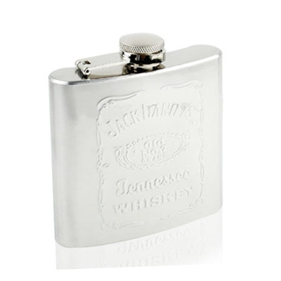 7oz Stainless Steel Liquor & Whiskey Hip Flask, 7oz