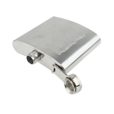 7oz Stainless Steel Liquor & Whiskey Hip Flask, 7oz