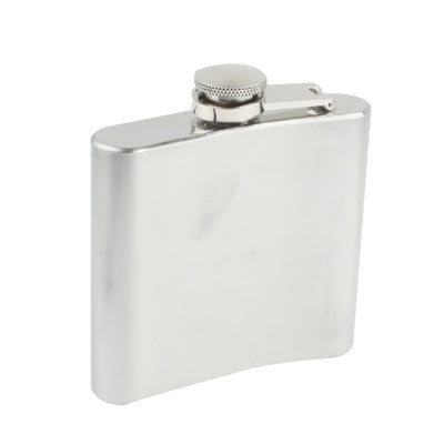 7oz Stainless Steel Liquor & Whiskey Hip Flask, 7oz