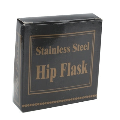7oz Stainless Steel Liquor & Whiskey Hip Flask, 7oz