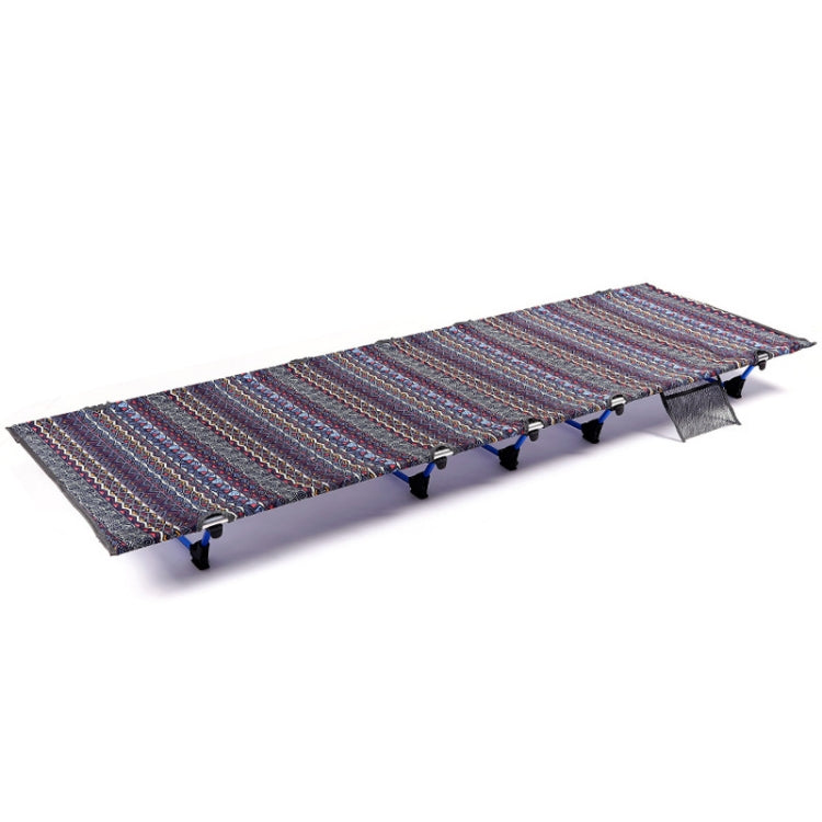 Outdoor Folding Camping Mat Single Bed Portable Aluminium Alloy Sleeping Bed, Size: 180x61x14cm