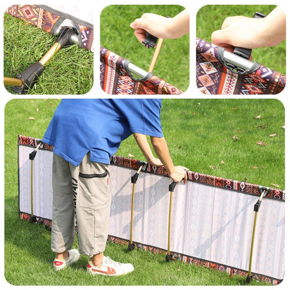 Outdoor Folding Camping Mat Single Bed Portable Aluminium Alloy Sleeping Bed, Size: 180x61x14cm