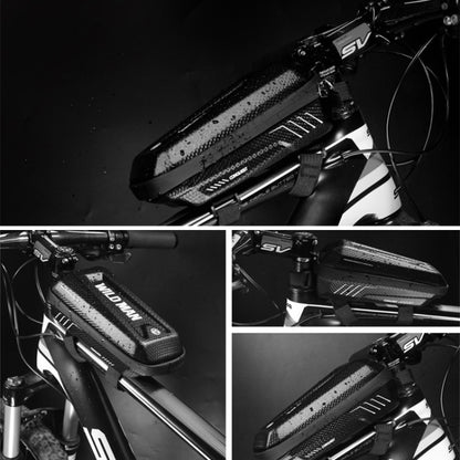 WILD MAN E5 Waterproof Front Bag MTB Large Capacity Bicycle Tube Bag Riding Accessories, E5