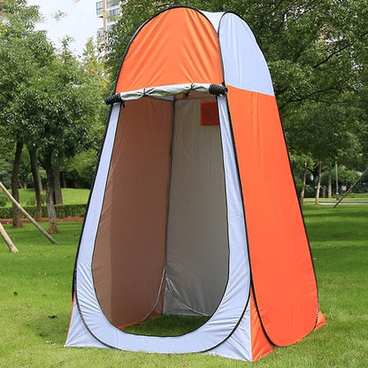 Clothes Changing Bathing Tent with Window, Single, Size: 190x120x120cm, Size: 190x120x120cm