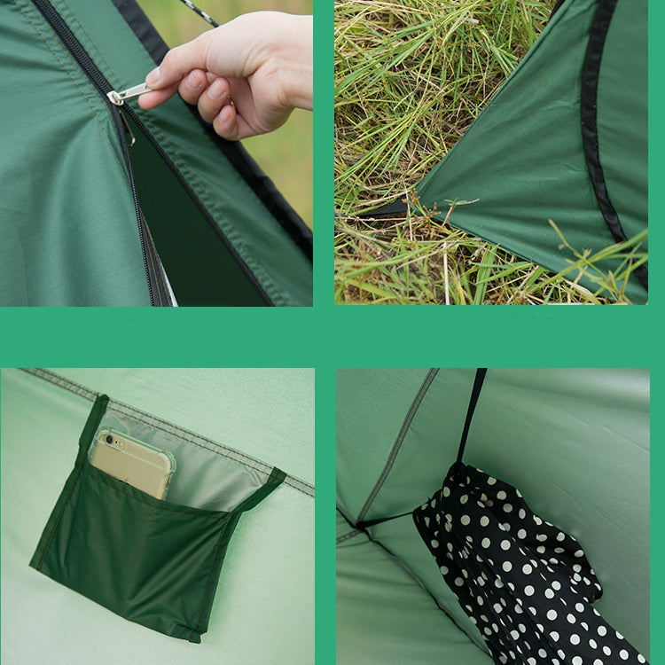 Clothes Changing Bathing Tent with Window, Single, Size: 190x120x120cm, Size: 190x120x120cm