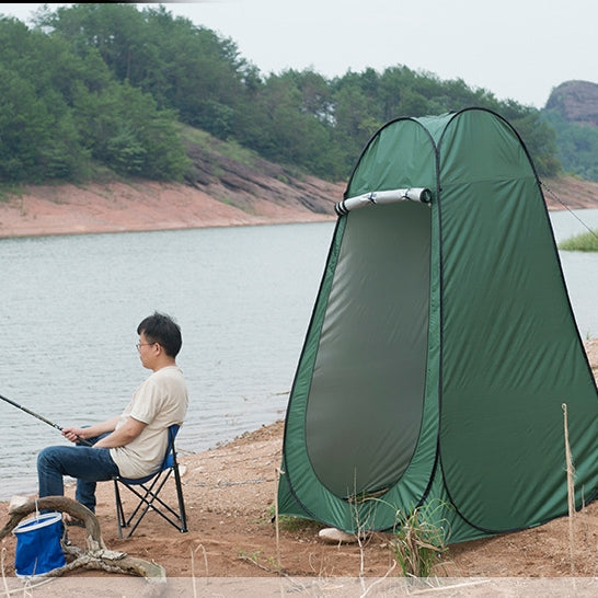 Clothes Changing Bathing Tent with Window, Single, Size: 190x120x120cm, Size: 190x120x120cm