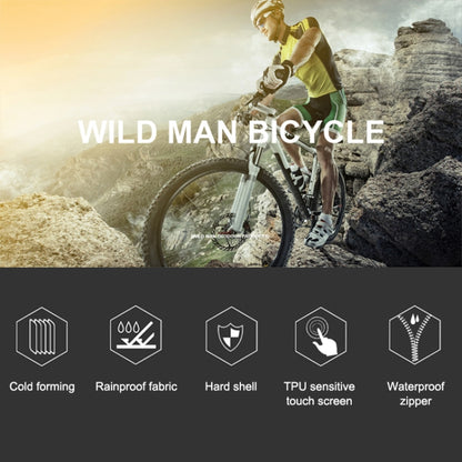 WILD MAN E4 Waterproof Front Bag MTB Mobile Phone Sets Bicycle Tube Bag Riding Accessories, E4