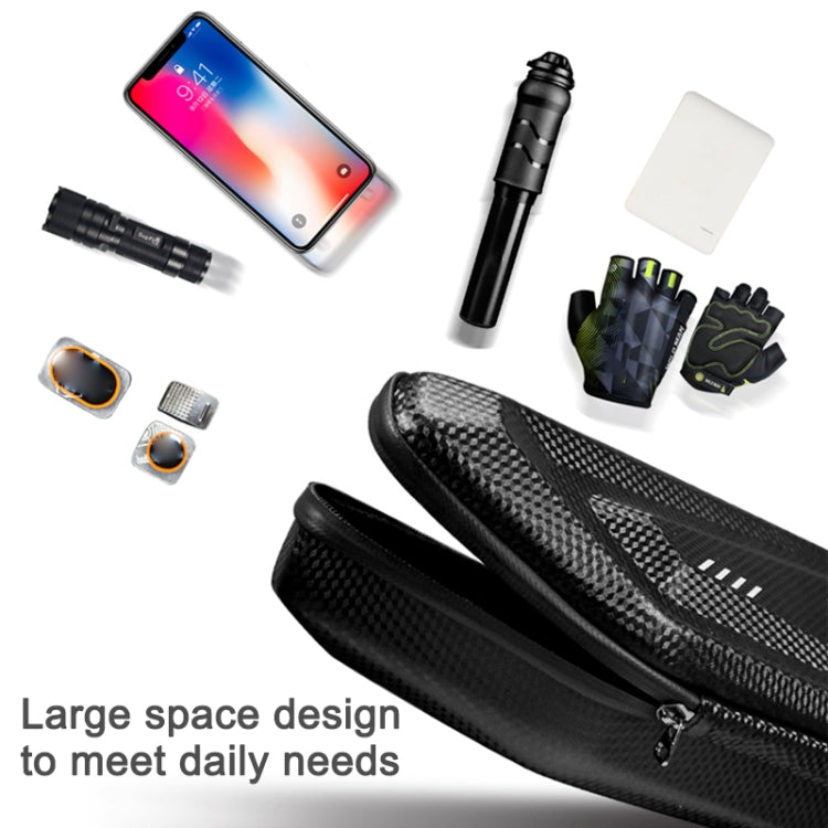 WILD MAN E4 Waterproof Front Bag MTB Mobile Phone Sets Bicycle Tube Bag Riding Accessories, E4