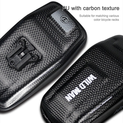 WILD MAN E7 Waterproof Front Bag MTB Mobile Phone Sets Bicycle Tube Bag Riding Accessories, E7S