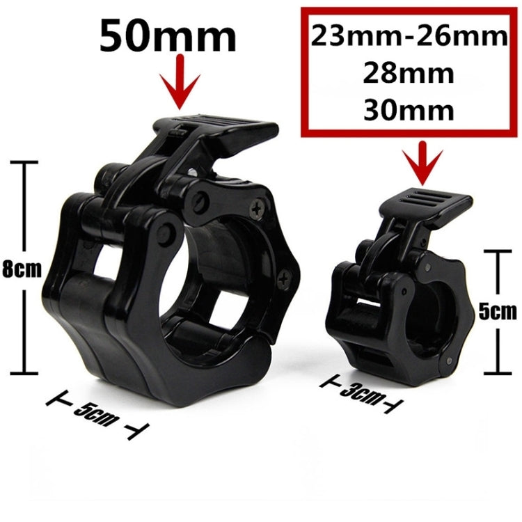Fast Austrian Bar Chuck Lock Barbell Plastic Buckle, Diameter: 30mm, 30mm
