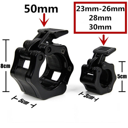 Fast Austrian Bar Chuck Lock Barbell Plastic Buckle, Diameter: 30mm, 30mm