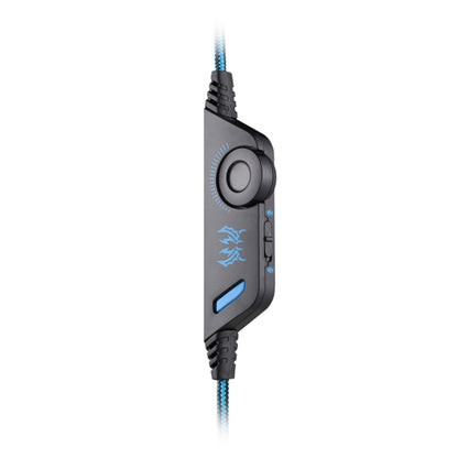 KOTION EACH G9000 3.5mm Game Gaming Headphone Headset Earphone Headband with Microphone LED Light for Laptop / Tablet / Mobile Phones,Cable Length: About 2.2m, G9000