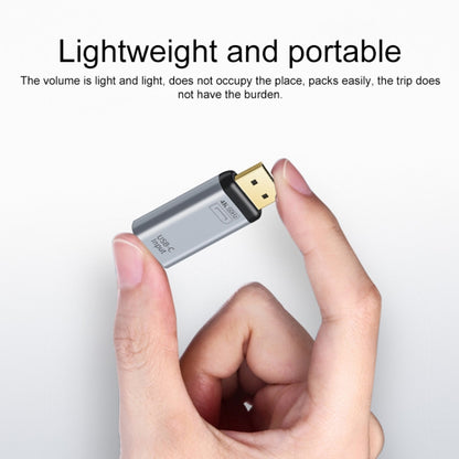 2 in 1 4K 60Hz Mini DP Male to USB-C / Type-C Charging + USB-C / Type-C Female Adapter, Mini DP