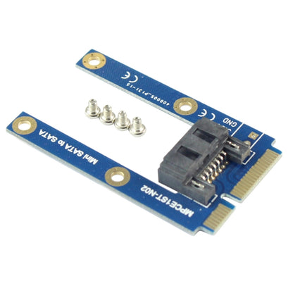 Mini PCI-E mSATA SSD to SATA 7 Pin MPCIe Extension Adapter Card