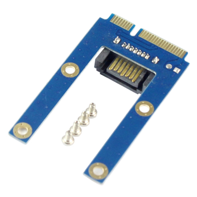 Mini PCI-E mSATA SSD to SATA 7 Pin MPCIe Extension Adapter Card