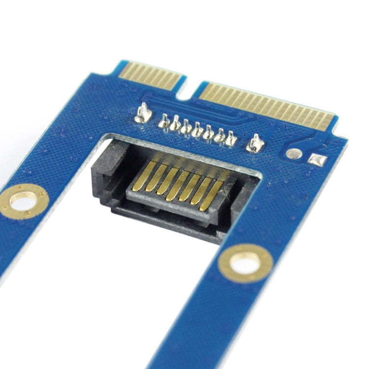 Mini PCI-E mSATA SSD to SATA 7 Pin MPCIe Extension Adapter Card