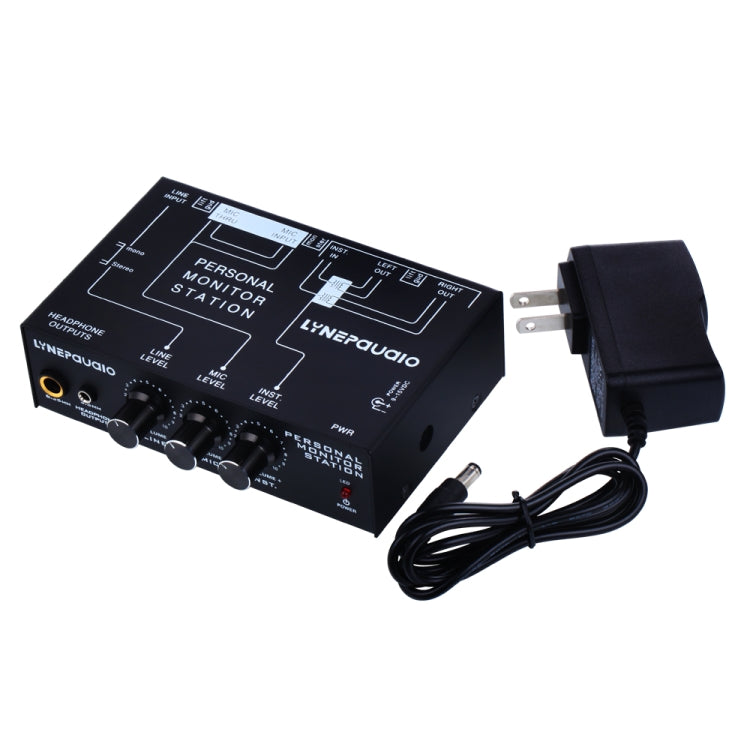 B877 3 Channel Personal Listener Headset Listening Mixer