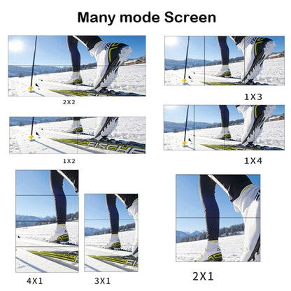 BT14 Ultra HD 4K x 2K 2X2 HDMI TV Wall Controller Multi-screen Splicing Processor, Ultra HD 4K x 2K