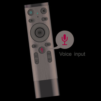 Q5 2.4G RF 3D Brushed Fashion Sense Universal Voice Version Air Mouse Remote Controller