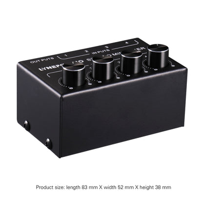 LINEPAUDIO B896 Four-channel Sassive Mixer