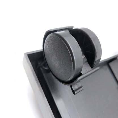 Computer Mainframe Host Adjustable Bracket  with Wheel, Size: S, H Type (Black), H Type (White)