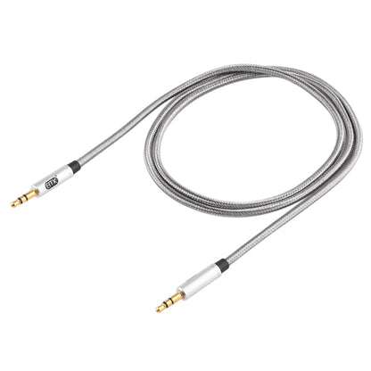 EMK 3.5mm Male to Male Gold-plated Plug Cotton Braided Audio Cable for Speaker / Notebooks / Headphone, Length: 1m, EMK