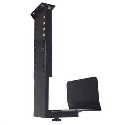 Universal PC Case Holder CPU Stand Hanging Adjustable Computer Mainframe Host Bracket, 300-500mm Height Adjustable, 145-235mm Width Adjustable, 145-235mm Width Adjustable(Black), 145-235mm Width Adjustable(White)