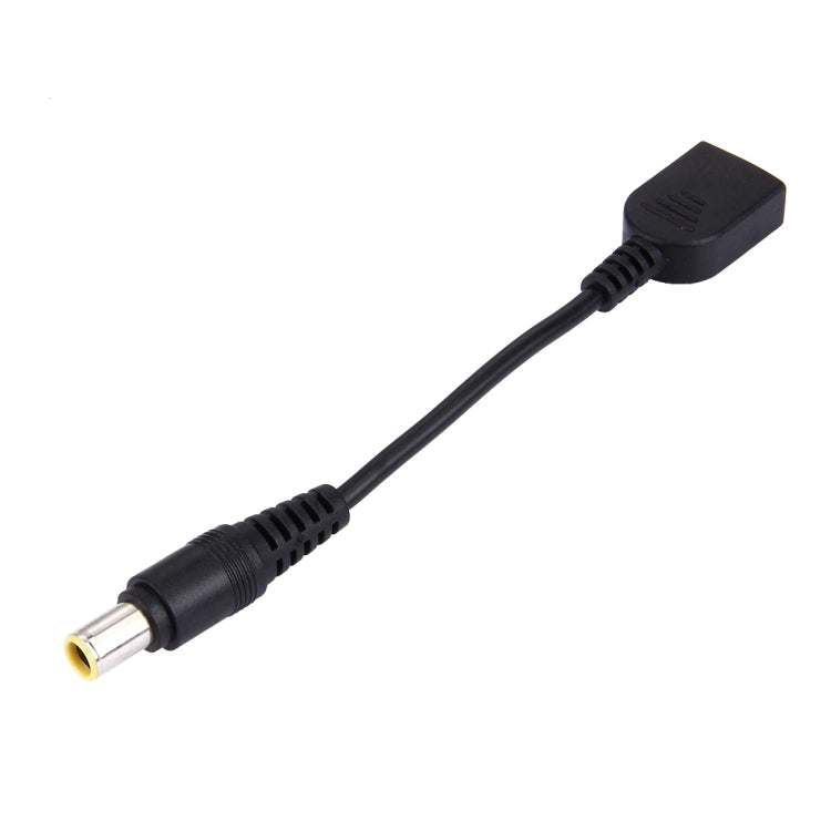 Big Square Female (First Generation) to 7.9 x 5.5mm Male Interfaces Power Adapter Cable for Laptop Notebook, Length: 10cm, X1 Carbon 2018/2017 & Yoga 2018/2017