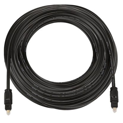 EMK 10m OD4.0mm Toslink Male to Male Digital Optical Audio Cable, Length: 10m