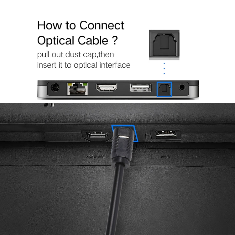 EMK 25m OD4.0mm Toslink Male to Male Digital Optical Audio Cable, Length: 25m