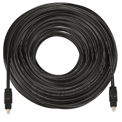 EMK 30m OD4.0mm Toslink Male to Male Digital Optical Audio Cable, Length: 30m