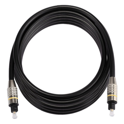 3m OD6.0mm Nickel Plated Metal Head Toslink Male to Male Digital Optical Audio Cable, Length: 3m