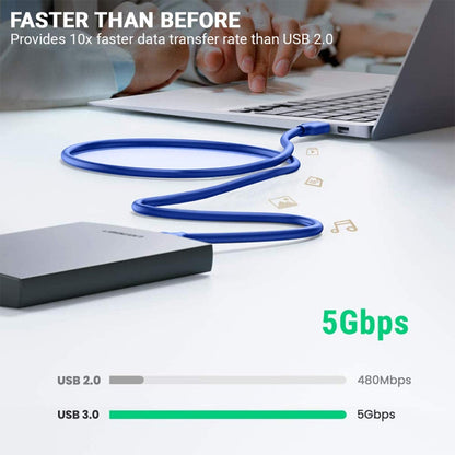 USB 3.0 Micro-B Male to USB 3.0 Male Cable, Length: 60cm, Length: 60cm