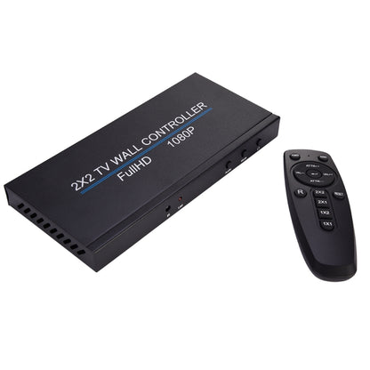 BT14 2X2 HDMI TV Wall Controller Multi-screen Splicing Processor, Full HD 1080P