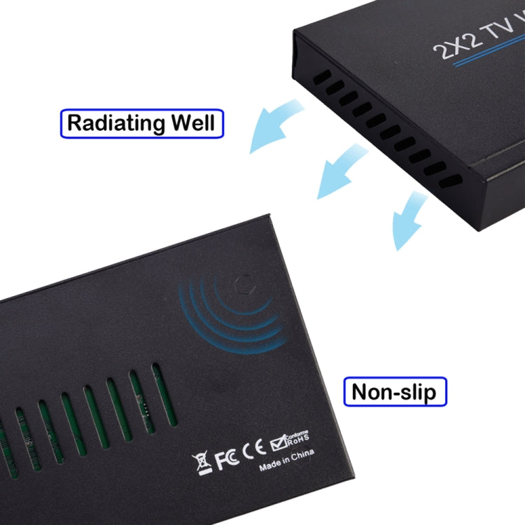 BT14 2X2 HDMI TV Wall Controller Multi-screen Splicing Processor, Full HD 1080P