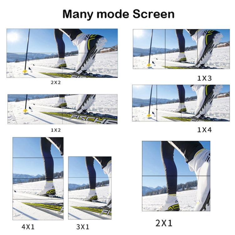 BT14 2X2 HDMI TV Wall Controller Multi-screen Splicing Processor, Full HD 1080P