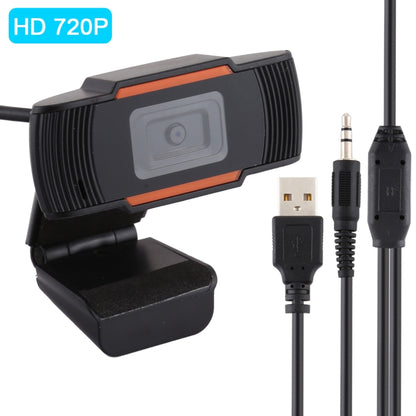HD 720P Rotatable Computer Camera USB Webcam PC Camera for Skype / Android TV, 720P
