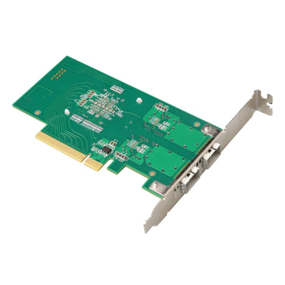 XXA037 Intel 82599 Dual SFP Port  PCI Express FCoE PCIe x8 10 Gigabit Ethernet Network Optical LAN Card Adapter, XXA037