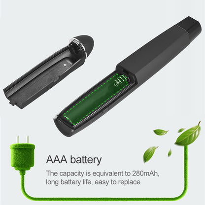 2.4GHz Wireless Laser PowerPoint Page Turning Pen Multimedia Wireless Presentation Projection Pen with USB Receiver, Remote Control Distance: 30m, 30m