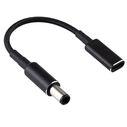 PD 100W 18.5-20V 7.4 x 0.6mm to USB-C / Type-C Adapter Nylon Braid Cable for HP, 7.4 x 0.6mm
