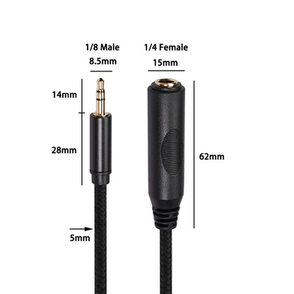 3662B 6.35mm Female to 3.5mm Male Audio Adapter Cable, Length: 3m, 3m