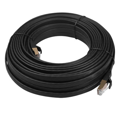 CAT8-2 Double Shielded CAT8 Flat Network LAN Cable, Length: 20m, 20m
