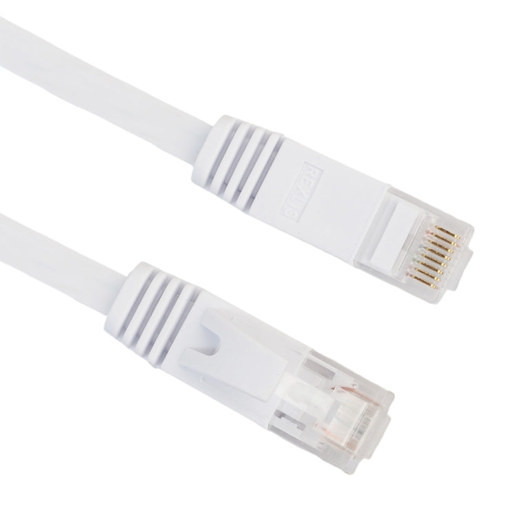 20m CAT6 Ultra-thin Flat Ethernet Network LAN Cable, Patch Lead RJ45, Length: 20m
