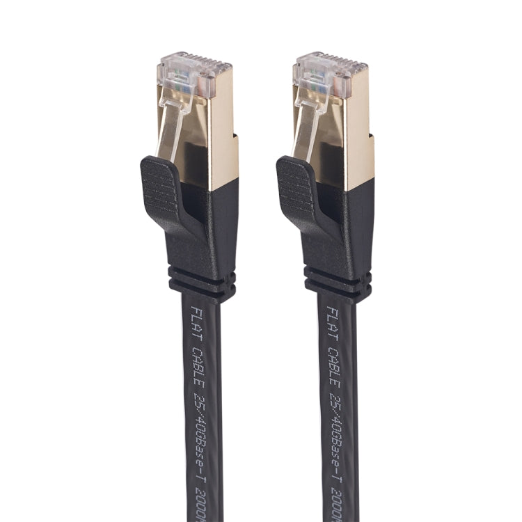 CAT8-2 Double Shielded CAT8 Flat Network LAN Cable, Length: 5m, 5m
