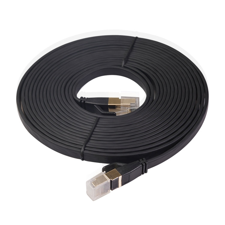 CAT8-2 Double Shielded CAT8 Flat Network LAN Cable, Length: 5m, 5m