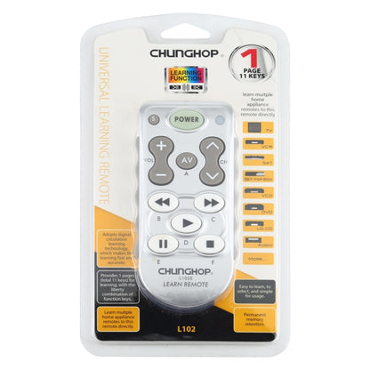 CHUNGHOP L102 DC 3V Universal Learning Remote Control, L102 DC 3V