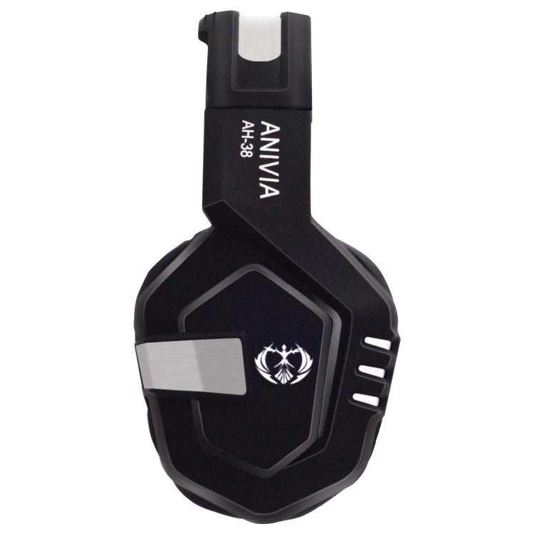 SADES AH-38 3.5mm Plug Wire-controlled E-sports Gaming Headset with Retractable Microphone, Cable Length: 2m, AH-38