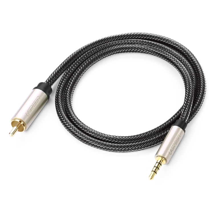 UGREEN 3.5mm to RCA Audio Cable Xiaomi Mi 1/2 TV Digital SPDIF Cable, Length: 1m, Length: 1m