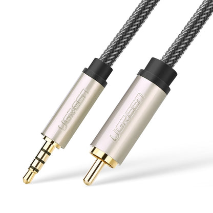 UGREEN 3.5mm to RCA Audio Cable Xiaomi Mi 1/2 TV Digital SPDIF Cable, Length: 1m, Length: 1m