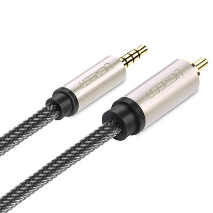 UGREEN 3.5mm to RCA Audio Cable Xiaomi Mi 1/2 TV Digital SPDIF Cable, Length: 2m, Length: 2m